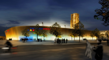 swissporarena by night swissporarena by night